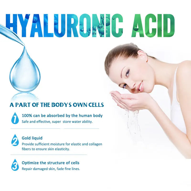 Hyaluronic Acid Face Serum 4pcs/Lot for Moisturizing