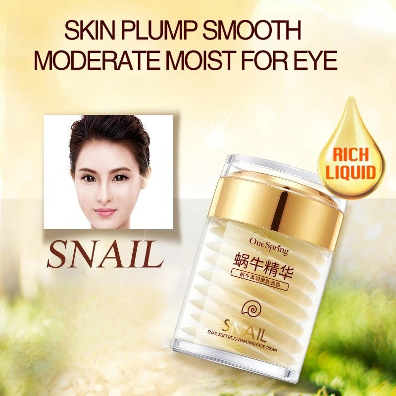 Snail Collagen Face Cream Moisturizer Firming Brighten