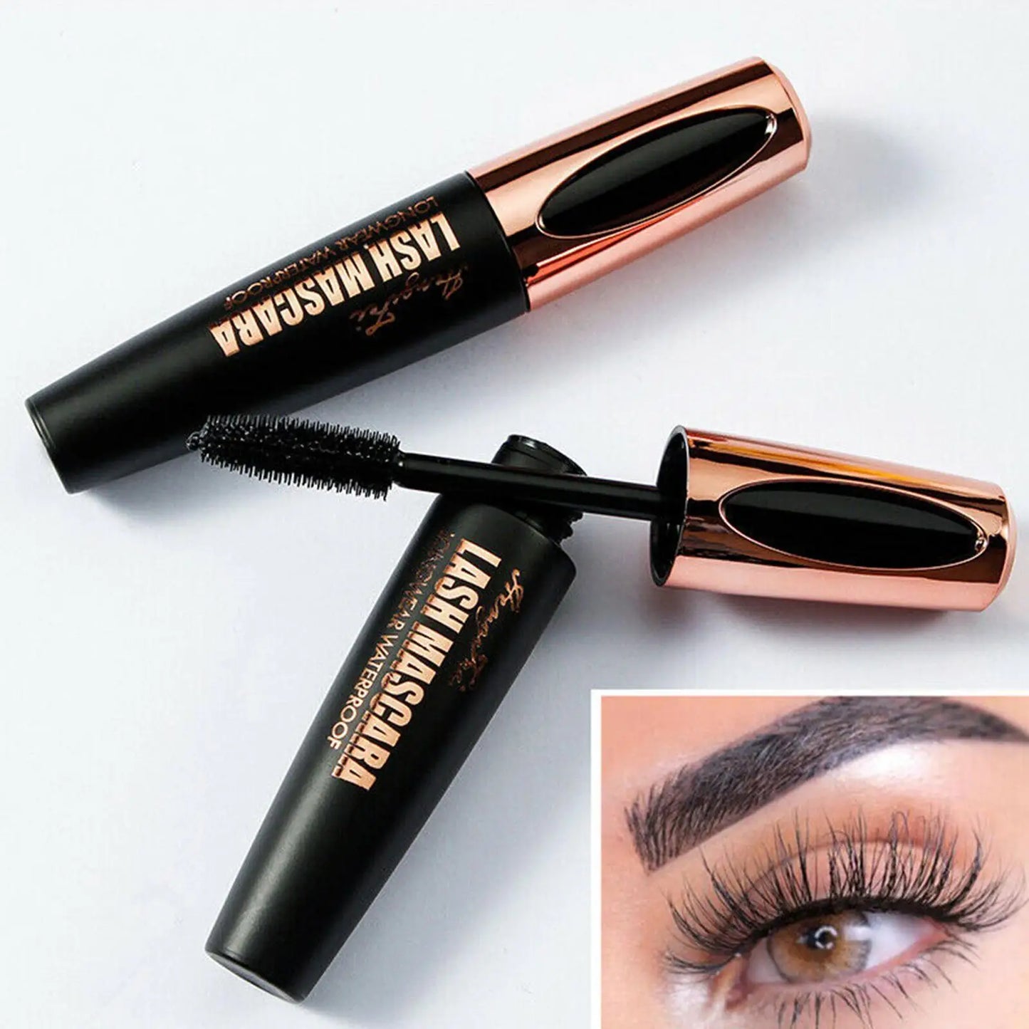 4D Silk Fiber Lash Curling Mascara Waterproof Mascara