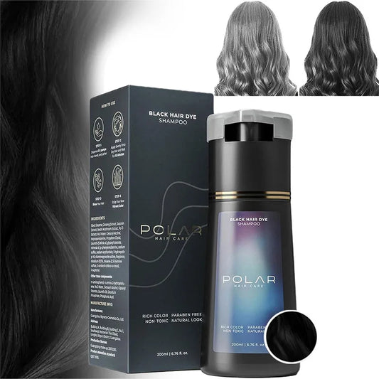 New 200ml Hair Dye Shampoo Cream Quick Easy Safe