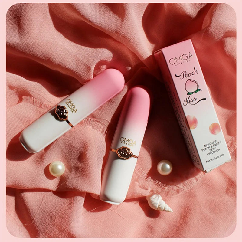 Peach Color Change Lipstick Non-Stick Cup Jelly Lipstick