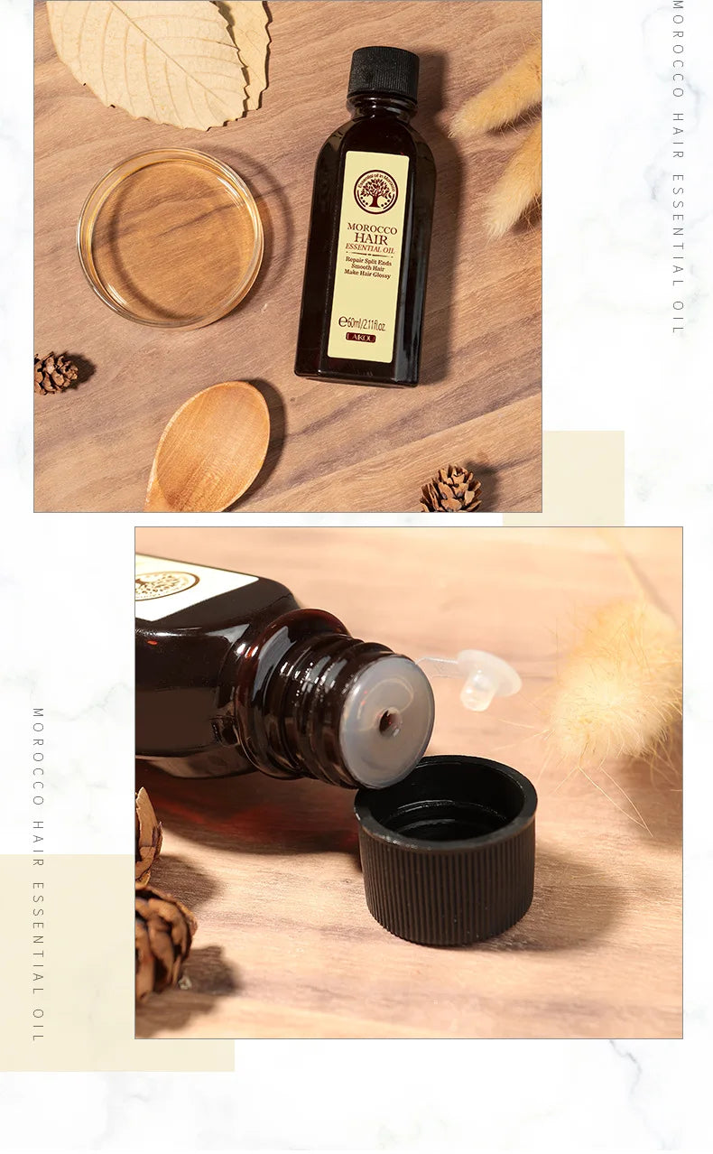 Morocco Hair Essential Argan Essence Oil Moisturizer