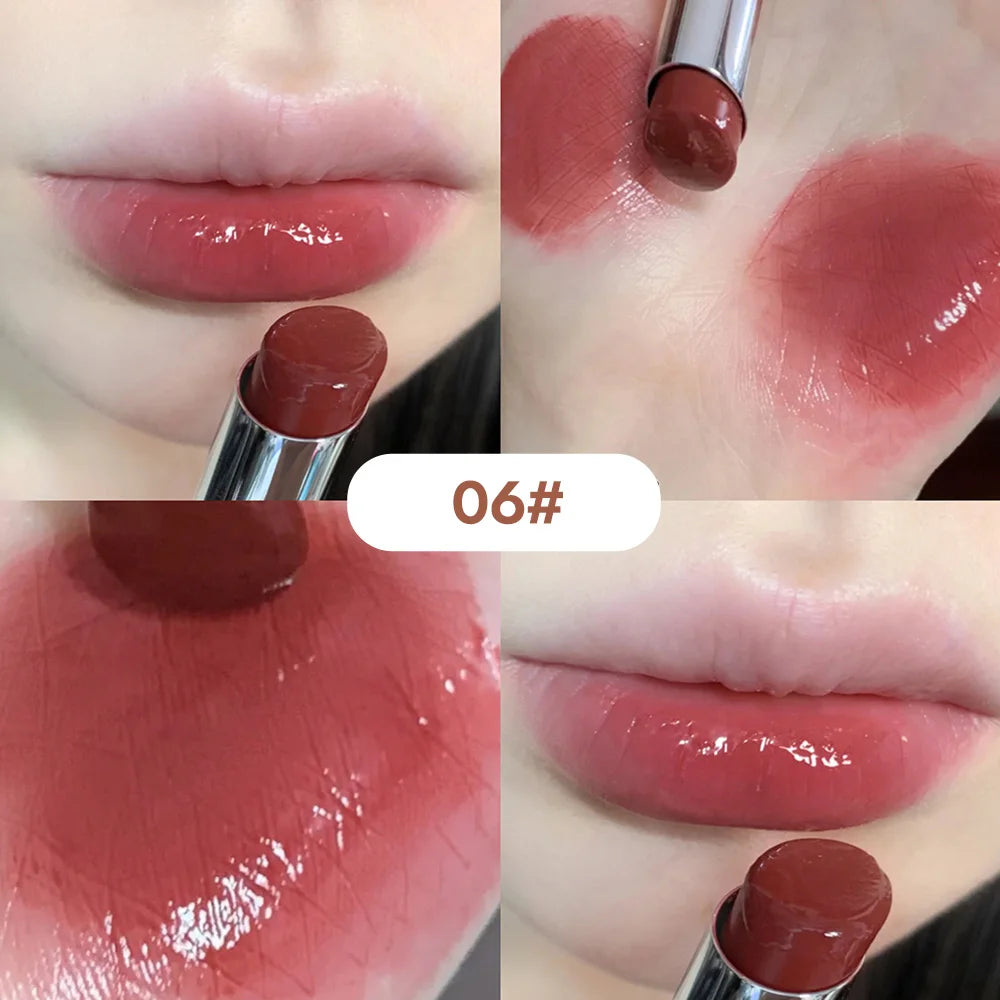 Silky Glossy Lipstick Gege Bear Pump Lips Moisture