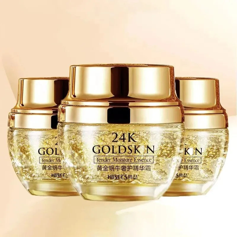 24K Golden Snail Collagen Cream Moisturizing and Skincare