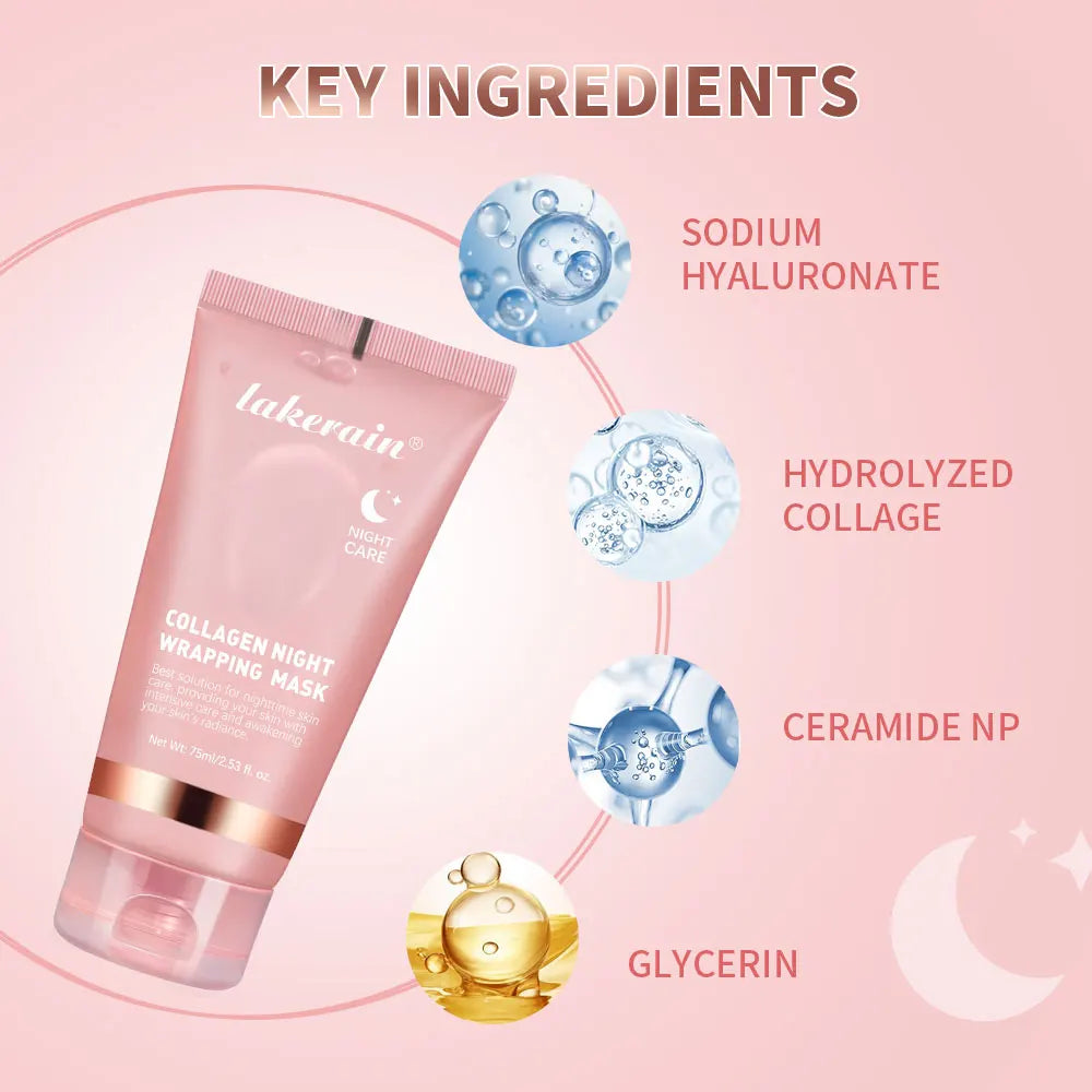 Collagen Jelly Cream Hydrolyzed Collagen Overnight Facial