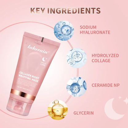 Collagen Jelly Cream Hydrolyzed Collagen Overnight Facial