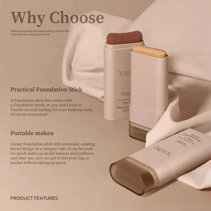 Eraser Foundation Stick with Makeup Brush