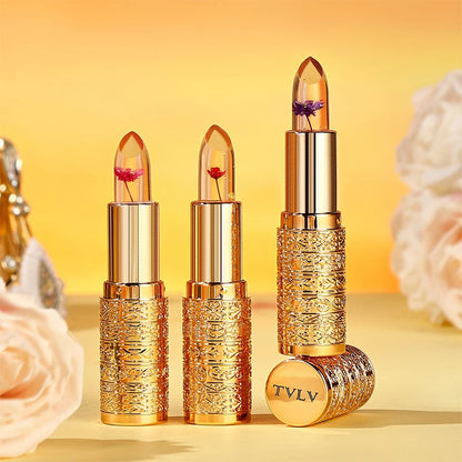 Crystal Color-changing Petal Lipstick for Women Moisturizes