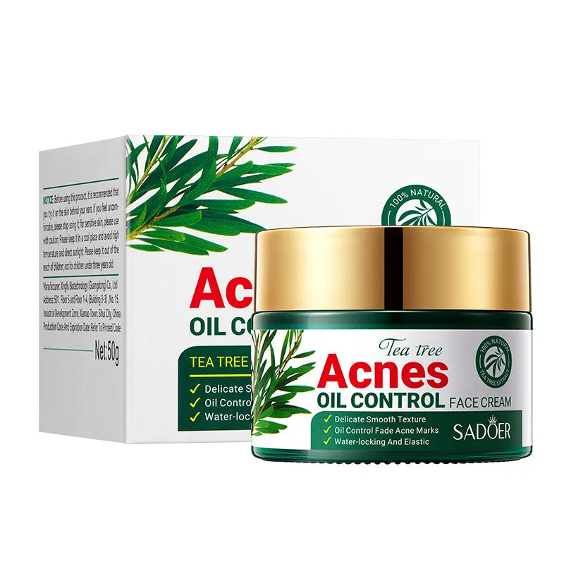 Tea Tree Acne Removing Face Cream Anti Acne