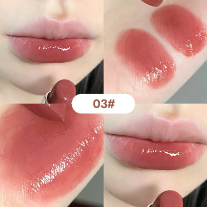 Silky Glossy Lipstick Gege Bear Pump Lips Moisture