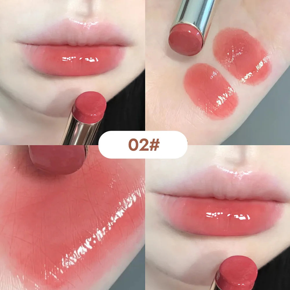 Silky Glossy Lipstick Gege Bear Pump Lips Moisture