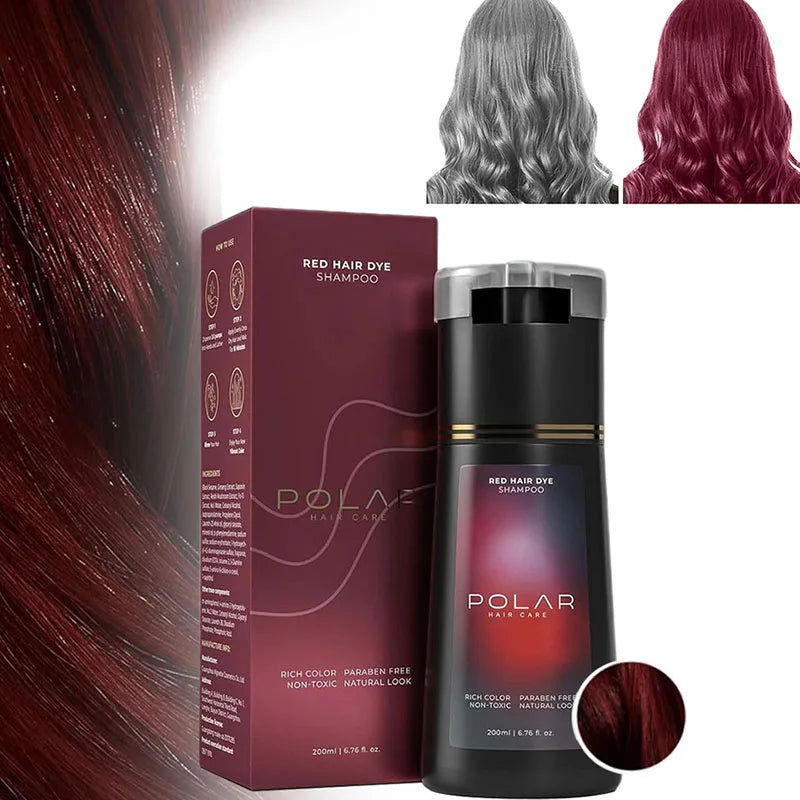 New 200ml Hair Dye Shampoo Cream Quick Easy Safe
