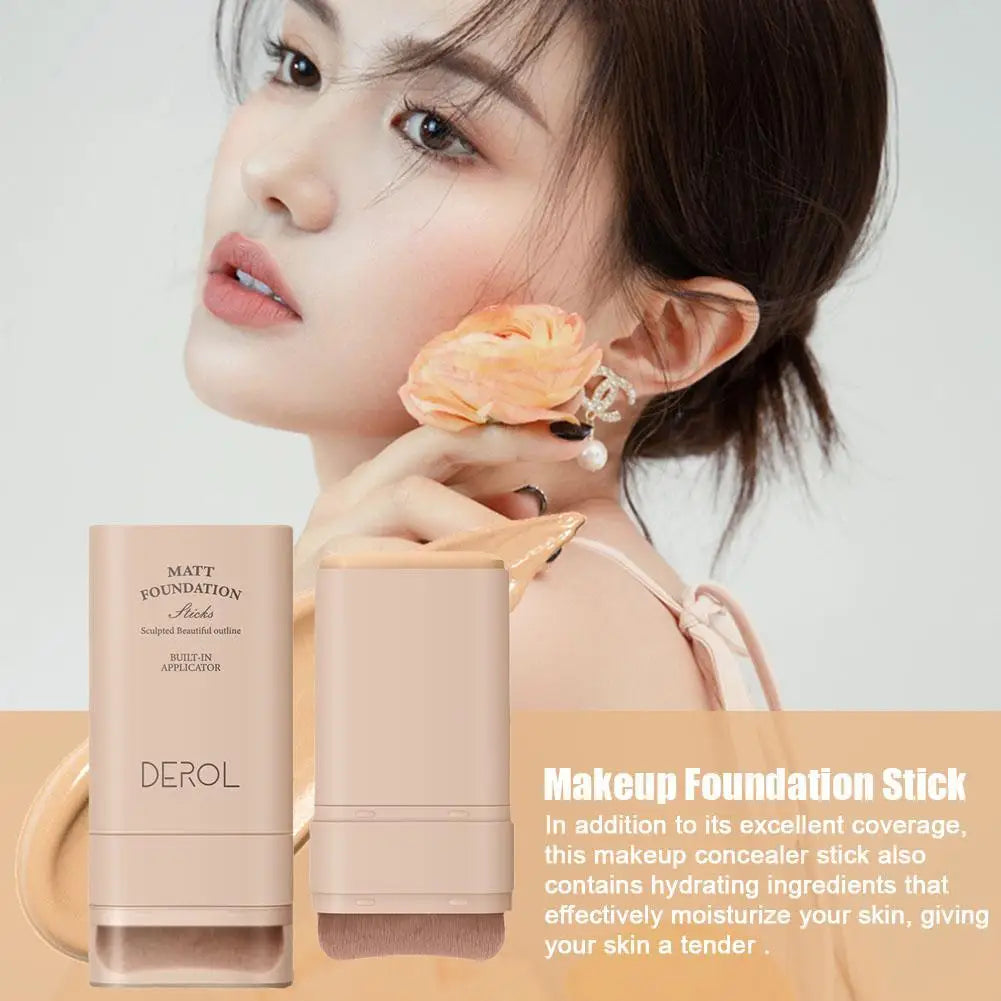 Eraser Foundation Stick with Makeup Brush