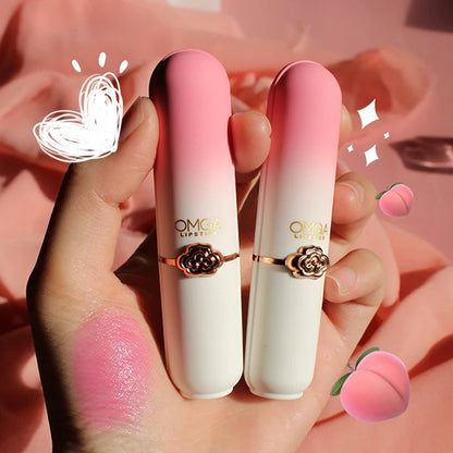 Peach Color Change Lipstick Non-Stick Cup Jelly Lipstick