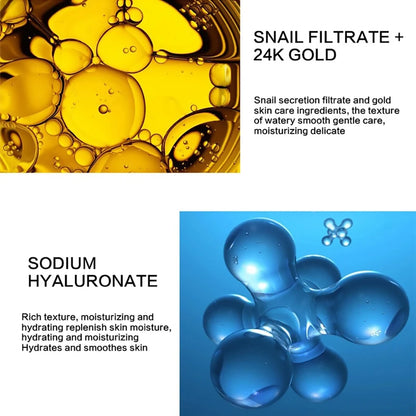 24K Golden Snail Collagen Cream Moisturizing and Skincare