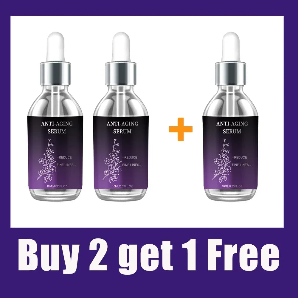 Premium Anti-Wrinkle Hyaluronic Acid Serum - Reduces