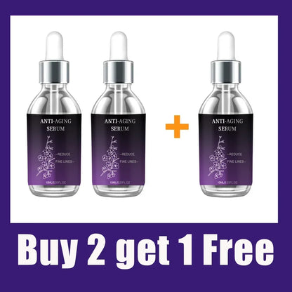 Premium Anti-Wrinkle Hyaluronic Acid Serum - Reduces