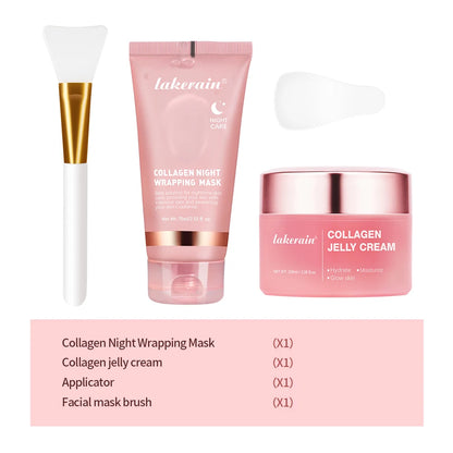 Collagen Jelly Cream Hydrolyzed Collagen Overnight Facial