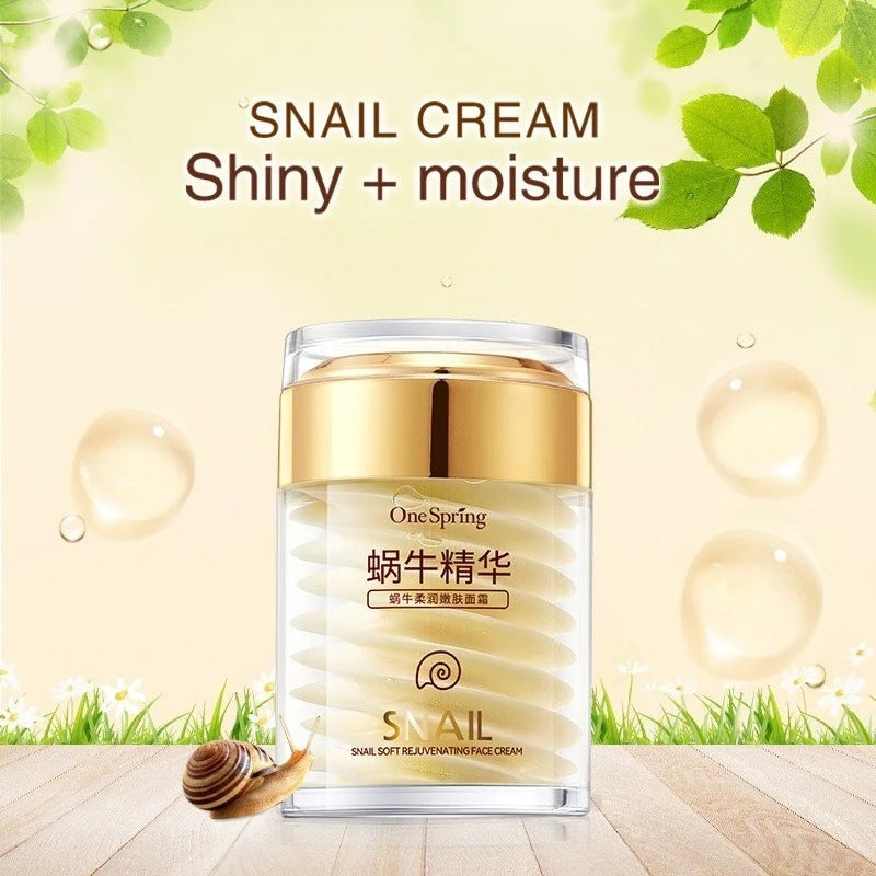 Snail Collagen Face Cream Moisturizer Firming Brighten
