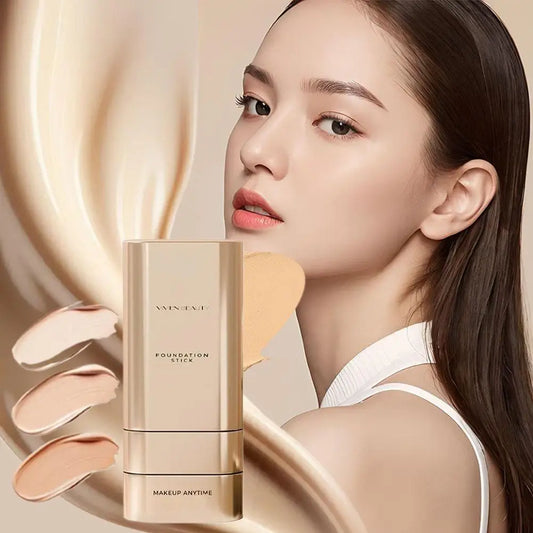 Face Foundation Stick With Brush, Velvet Moist Ligh