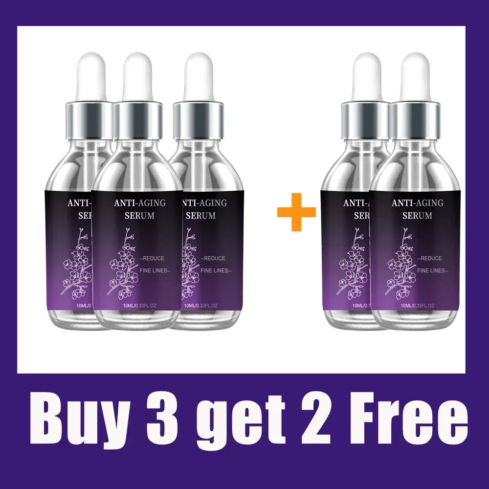 Premium Anti-Wrinkle Hyaluronic Acid Serum - Reduces