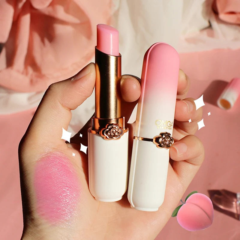 Peach Color Change Lipstick Non-Stick Cup Jelly Lipstick