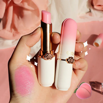 Peach Color Change Lipstick Non-Stick Cup Jelly Lipstick