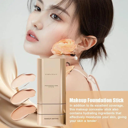 Face Foundation Stick With Brush, Velvet Moist Ligh