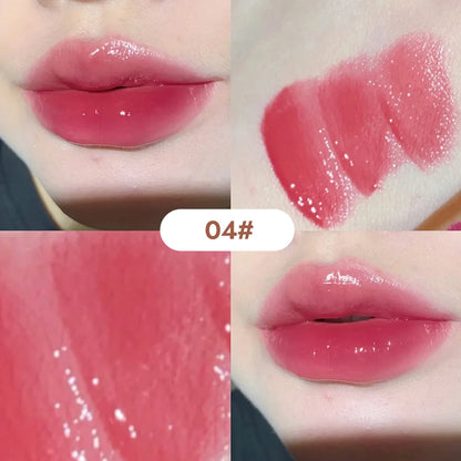 Silky Glossy Lipstick Gege Bear Pump Lips Moisture