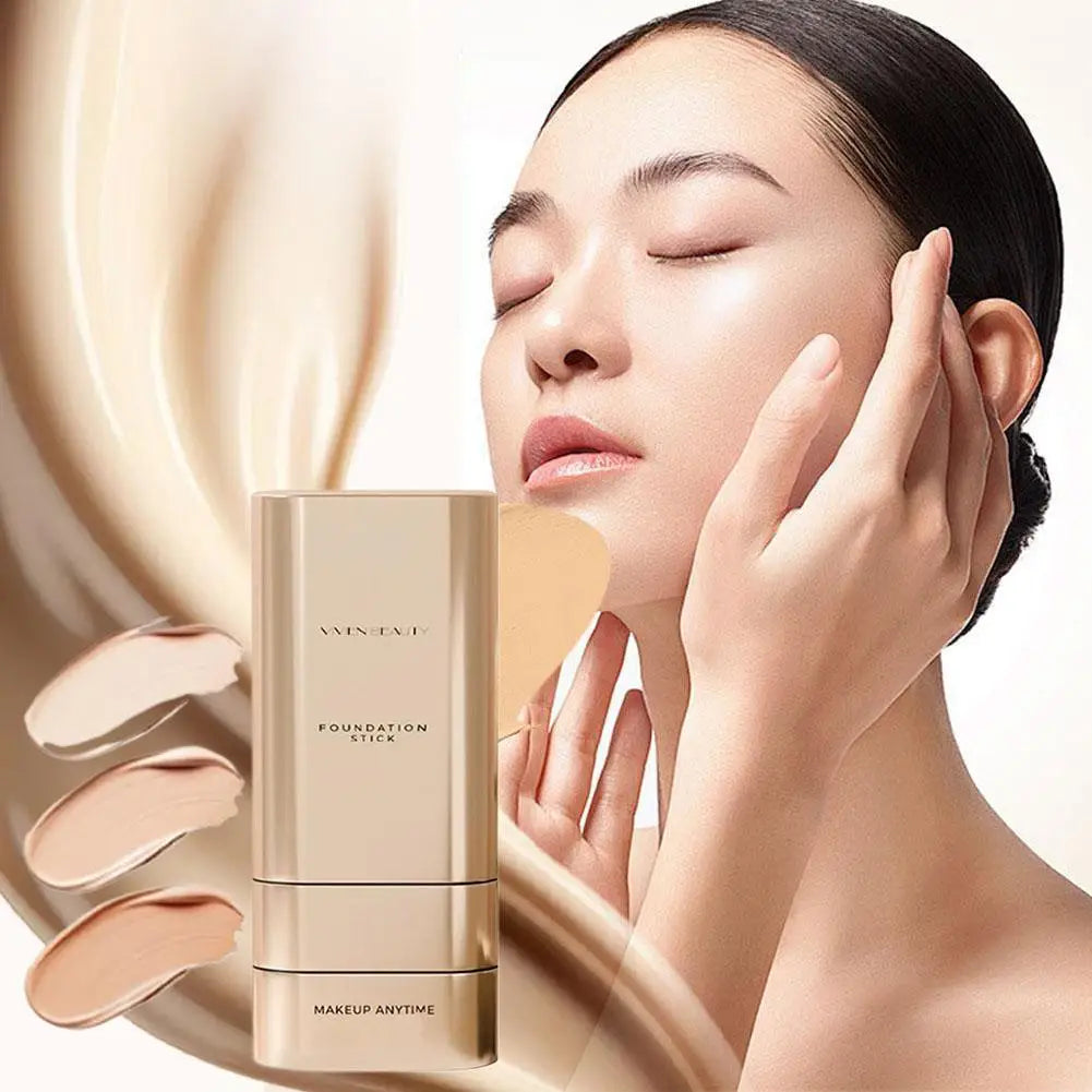 Face Foundation Stick With Brush, Velvet Moist Ligh