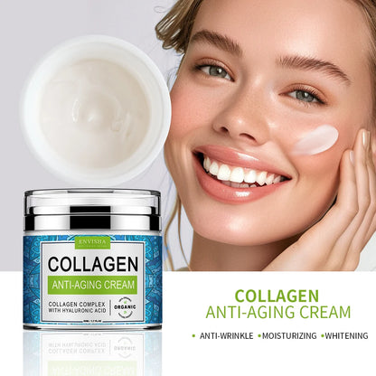 Face Cream Collagen Hyaluronic Acid Skin Care Anti-Wrinkle